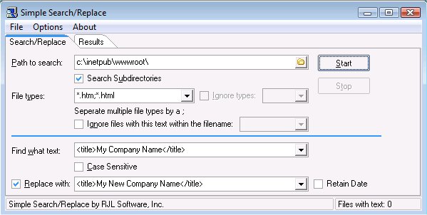 FAQ image for Simple Search-Replace