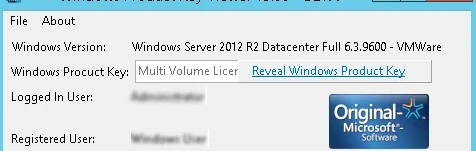 Windows Product Key Viewer Windows Product Key Viewer